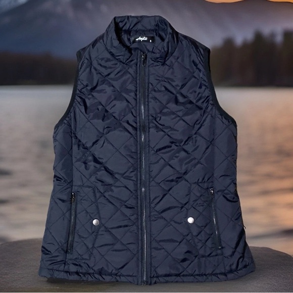 Argstar Jackets & Blazers - Argstar Puffed Full Zip Vest Women's Size S - Black - Outdoor